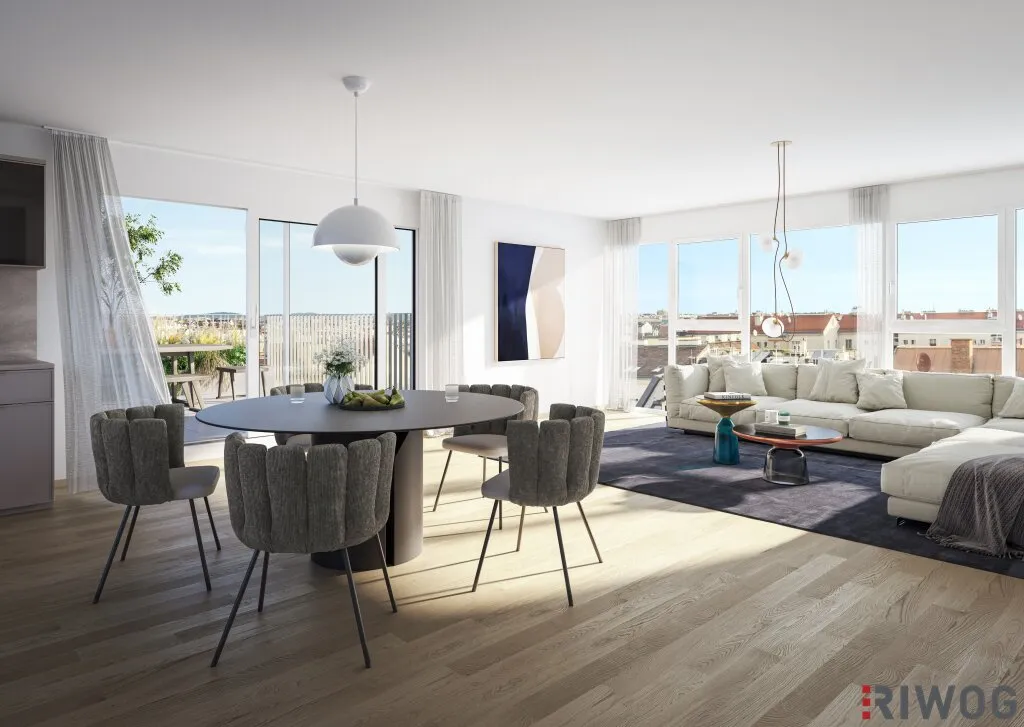 ERSTBEZUG MIT TRAUMBLICK | DG-Maisonette mit ca. 27 m² TERRASSE | TG-Stellplatz optional | Nachhaltiges Wohnbauprojekt - Ansicht 2
