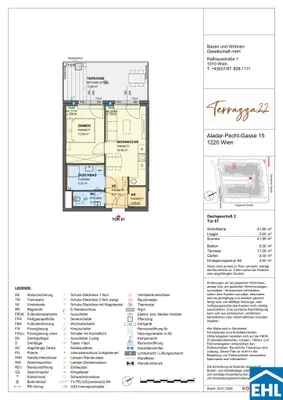 2-Zimmer-Wohnung kaufen in Wien – 41,99 m², € 321.000 – Bild 8 von 8