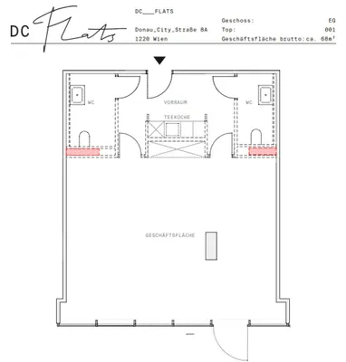 Gewerbeimmobilie mieten in Wien – 68 m², € 2.057 – Bild 4 von 4