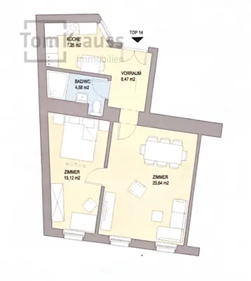 2-Zimmer-Wohnung kaufen in Wien – 59,06 m², € 425.000 – Bild 12 von 12