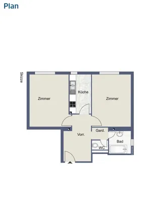 2-Zimmer-Wohnung mieten in Wien – 54 m², € 1.200 – Bild 10 von 10