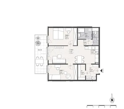 3-Zimmer-Wohnung kaufen in Wien – 74,31 m², € 539.000 – Bild 8 von 8