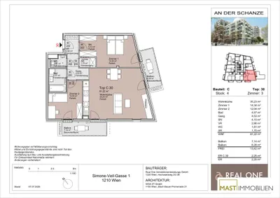 3-Zimmer-Wohnung mieten in Wien – 81,22 m², € 1.770 – Bild 14 von 14