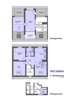 5-Zimmer-Wohnung mieten in Salzburg Stadt – 100,39 m², € 2.497 – Bild 14 von 14