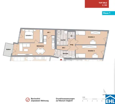 4-Zimmer-Wohnung kaufen in Wien – 97,62 m², € 598.400 – Bild 8 von 8