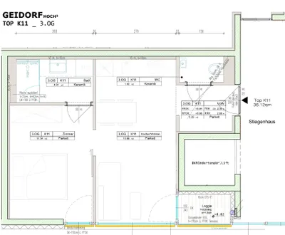 2-Zimmer-Wohnung mieten in Graz – 36 m², € 749 – Bild 23 von 23