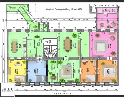 7-Zimmer-Wohnung mieten in Wien – 272 m², € 3.495 – Bild 37 von 37