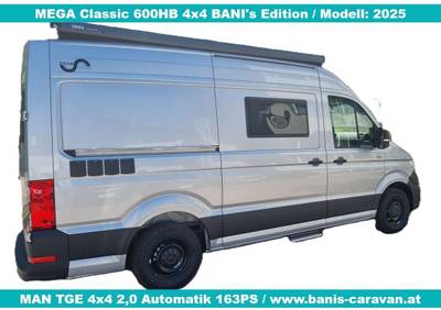 Kastenwagen Megamobil Classic 600HB 4x4 Sonderedi...