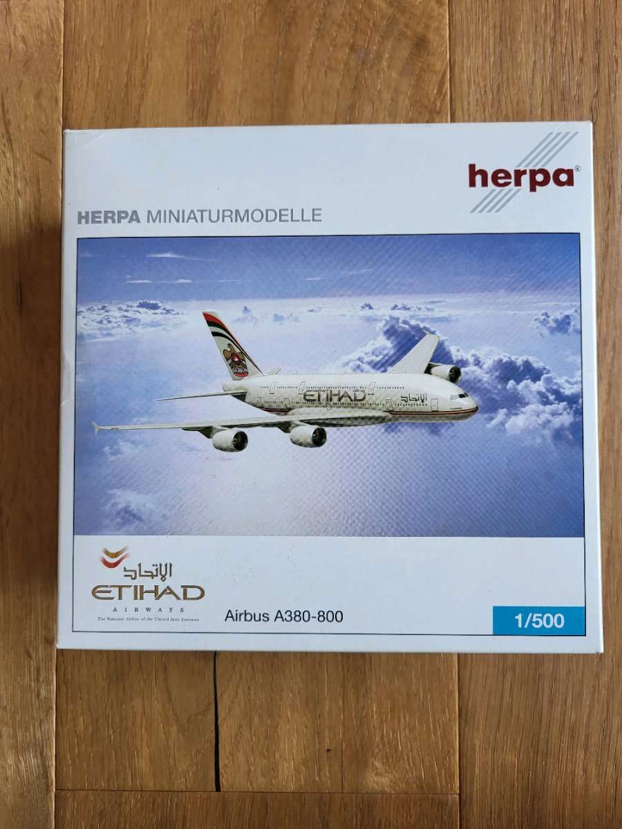 Jcwings エティハド航空 A380 A6-APE 1/400 Aviation 400 A380-800 エティハド航空 A6-APA 1/400[AV4184]