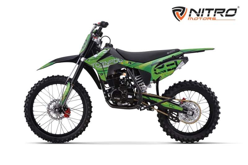 Nitro Motors Nitro Motors 250cc Dirtbike Tornado V3 21/18 BRX Bike Motocross