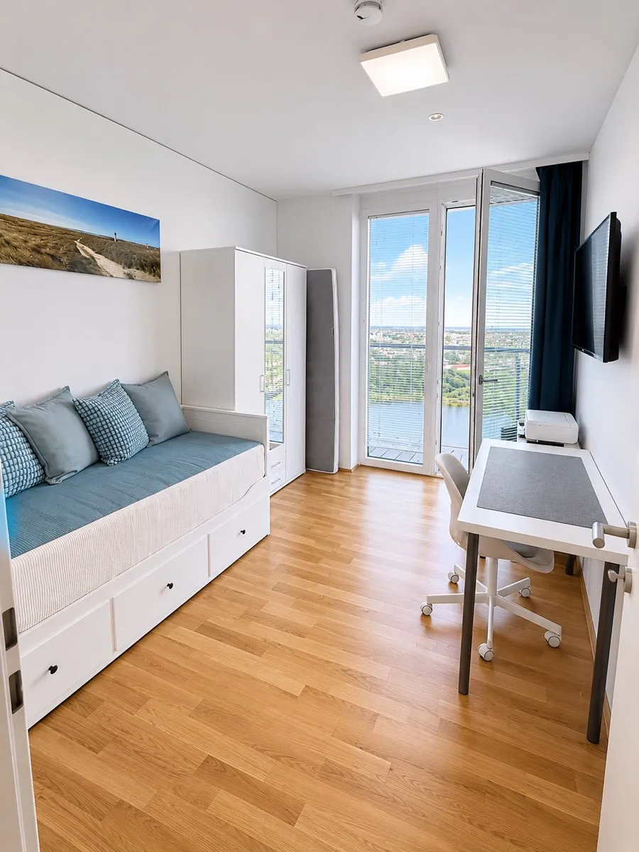 Donaublick & Skyline | Provisionsfrei | Eckwohnung im MARINA TOWER, 27. OG - Ansicht 3