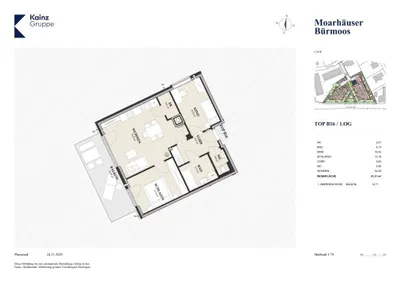 3-Zimmer-Wohnung kaufen in Salzburg-Umgebung – 61,31 m², € 283.000 – Bild 4 von 5