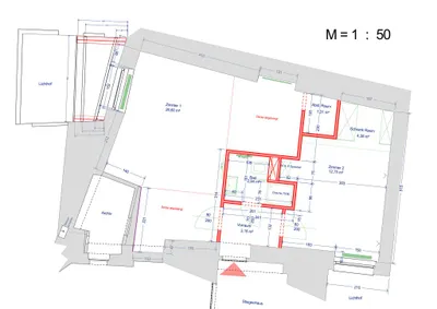 2-Zimmer-Gewerbeimmobilie mieten in Mödling – 51 m², € 650 – Bild 26 von 26