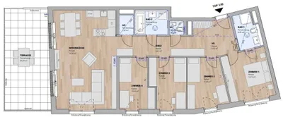 5-Zimmer-Wohnung kaufen in Sankt Pölten Land – 119,74 m², € 846.600 – Bild 3 von 16
