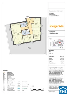 4-Zimmer-Wohnung kaufen in Eisenstadt – 88,52 m², € 485.000 – Bild 13 von 13