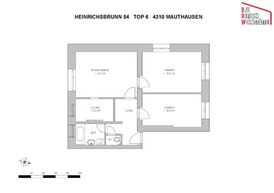 3-Zimmer-Wohnung mieten in Perg – 67,36 m², € 749 – Bild 2 von 12