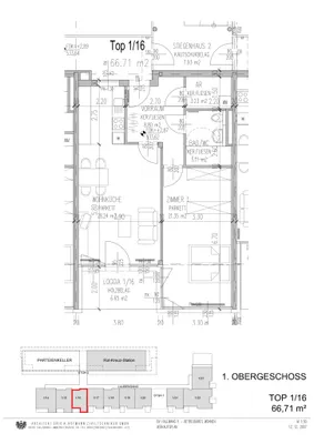 2-Zimmer-Wohnung kaufen in Salzburg-Umgebung – 66,88 m², € 251.000 – Bild 2 von 2