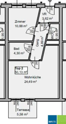 2-Zimmer-Wohnung kaufen in Murtal – 50,1 m², € 89.970 – Bild 11 von 11