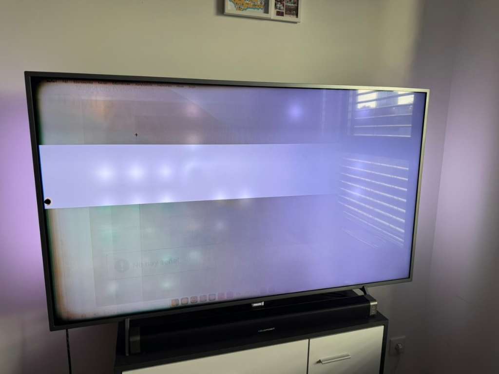 Smart tv Philips deals 55 zoll defekt