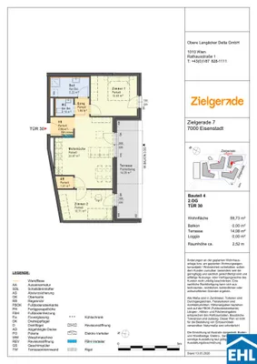 3-Zimmer-Wohnung kaufen in Eisenstadt – 59,73 m², € 299.000 – Bild 13 von 13