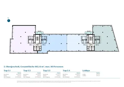 9-Zimmer-Gewerbeimmobilie mieten in Wien – 257 m², € 6.310 – Bild 12 von 12