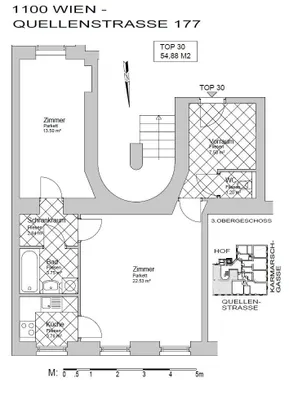 2-Zimmer-Wohnung kaufen in Wien – 54,88 m², € 173.000 – Bild 21 von 22