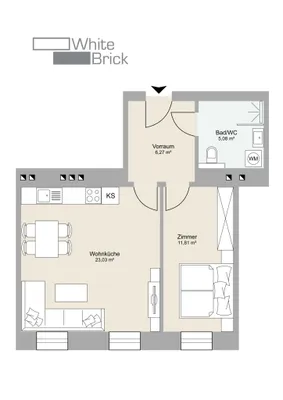 2-Zimmer-Wohnung kaufen in Wien – 46,19 m², € 289.000 – Bild 17 von 17
