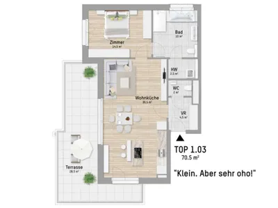 2-Zimmer-Wohnung kaufen in Wien – 70 m², € 949.900 – Bild 11 von 11
