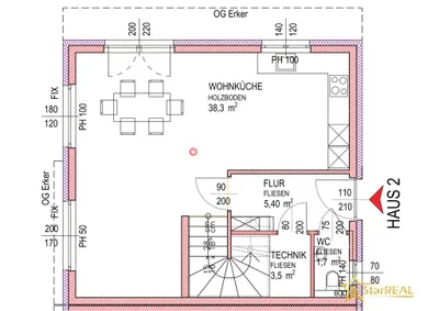 4-Zimmer-Haus kaufen in Wien – 101 m², € 639.000 – Bild 23 von 24