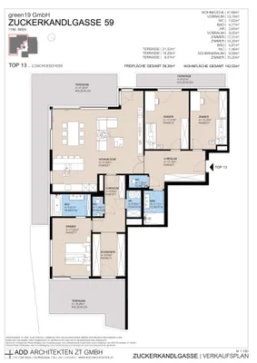 4-Zimmer-Wohnung kaufen in Wien – 142,82 m², € 1.690.000 – Bild 14 von 14