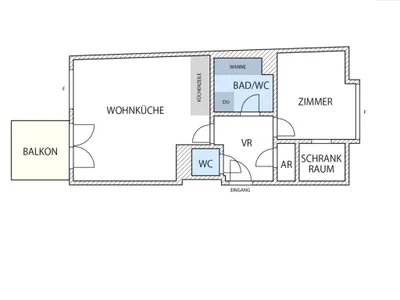 2-Zimmer-Wohnung mieten in Wien – 66,82 m², € 1.220 – Bild 15 von 15
