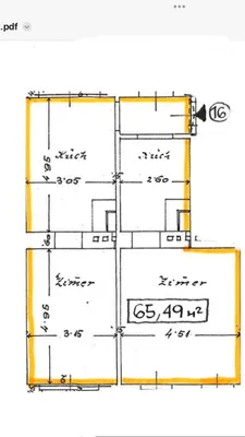 2-Zimmer-Wohnung kaufen in Wien – 63,98 m², € 59.000 – Bild 4 von 4