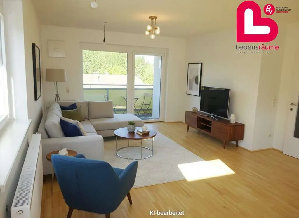 Wohnung mit herrlichem Ausblick- Küche gegen Ablöse - Ansicht 2