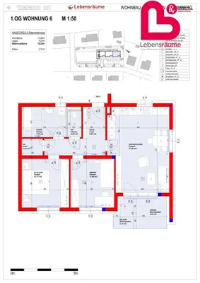 3-Zimmer-Wohnung mieten in Rohrbach – 78,32 m², € 847 – Bild 16 von 16