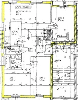 4-Zimmer-Wohnung mieten in Sankt Pölten Land – 75,95 m², € 779 – Bild 5 von 5