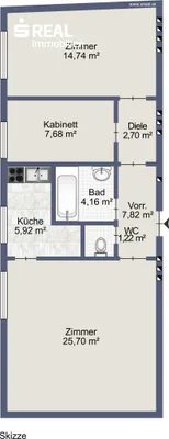 3-Zimmer-Wohnung kaufen in Wien – 66,21 m², € 215.000 – Bild 10 von 11
