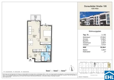 Immobilie kaufen in Wien – 55,38 m², € 295.750 – Bild 6 von 6