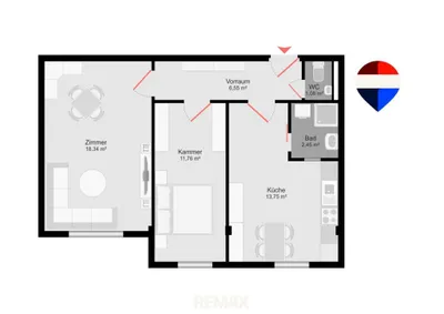 2-Zimmer-Wohnung kaufen in Wien – 54 m², € 169.000 – Bild 20 von 20
