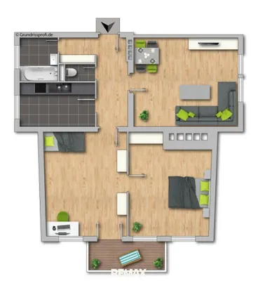 3-Zimmer-Wohnung mieten in Krems an der Donau – 90,23 m², € 1.013 – Bild 9 von 10