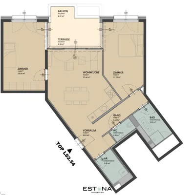 3-Zimmer-Wohnung kaufen in Wien – 84,4 m², € 531.900 – Bild 19 von 19