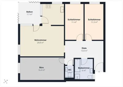 4-Zimmer-Wohnung kaufen in Bregenz – 92,2 m², € 475.000 – Bild 16 von 16