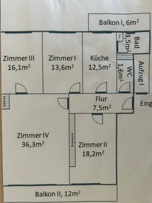 4-Zimmer-Wohnung mieten in Graz – 110 m², € 1.250 – Bild 20 von 20