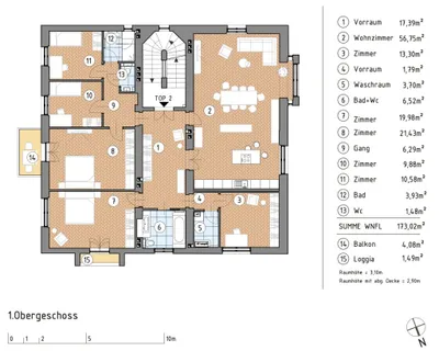 6-Zimmer-Wohnung kaufen in Wien – 173,02 m², € 1.990.000 – Bild 13 von 14