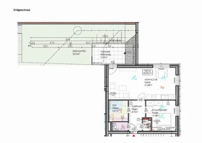 2-Zimmer-Wohnung mieten in Neunkirchen – 59,99 m², € 855 – Bild 4 von 4