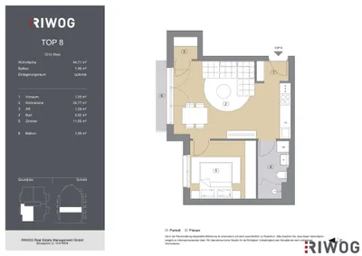 2-Zimmer-Wohnung kaufen in Wien – 44,14 m², € 269.000 – Bild 7 von 7