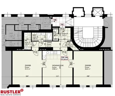 3-Zimmer-Wohnung mieten in Wien – 112,36 m², € 1.929 – Bild 11 von 11