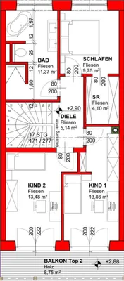4-Zimmer-Haus mieten in Braunau am Inn – 120 m², € 1.200 – Bild 3 von 5