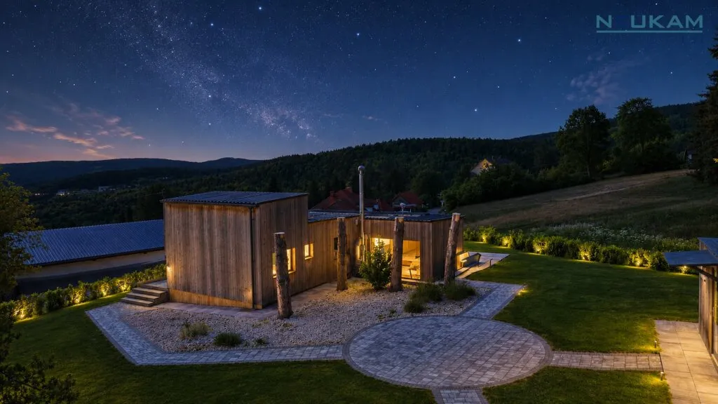 Forchtenstein - Wohnen, wo Natur und Design sich begegnen Ihr Traumhaus mit Garten, Pool und beeindruckendem Weitblick - Ansicht 3