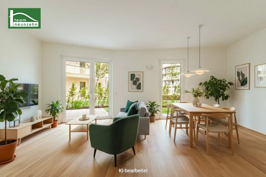 Nachhaltig investieren - Hochwertige Gartenwohnung mit moderner Ausstattung - Niedrig-Energie-Standard - Ansicht 3