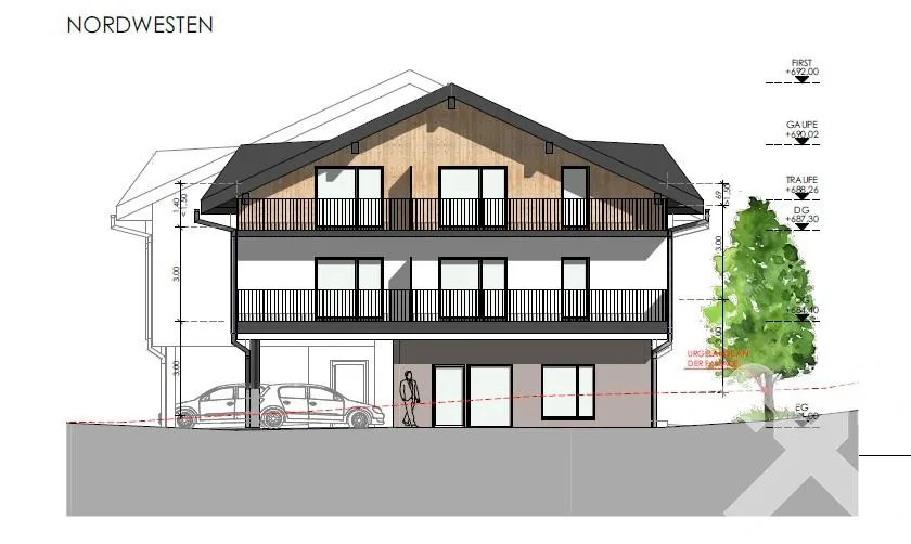Modernes Wohn- und Geschäftshaus "Am Ennsboden" in Pruggern - Ansicht 3